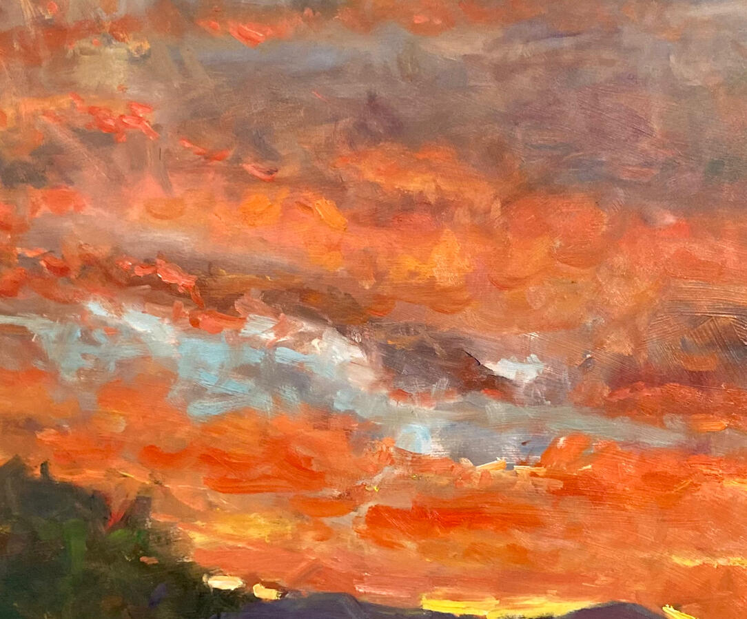 Southwest Splendor— Oil on wood panel, 20x24 in., $1250