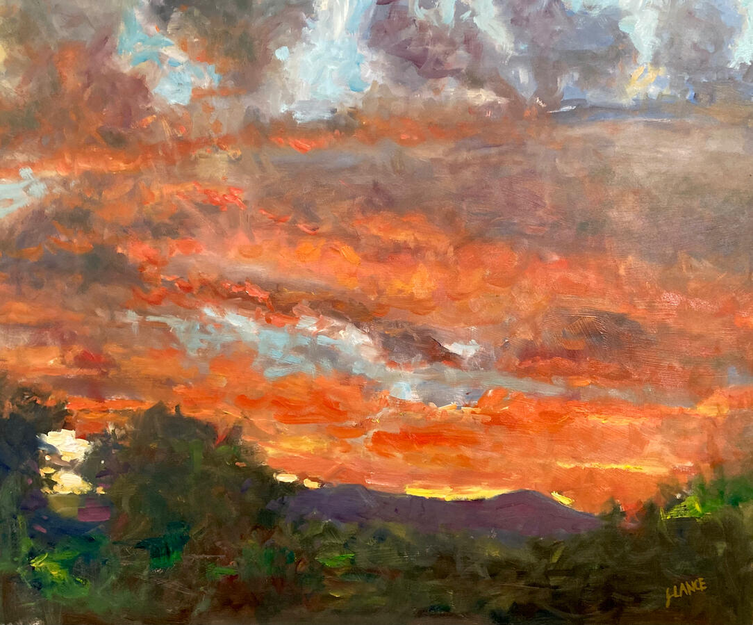 Southwest Splendor— Oil on wood panel, 20x24 in., $1200