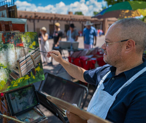 Joshua Lance — Santa Fe Oil Painter & Visual Jazz Artist